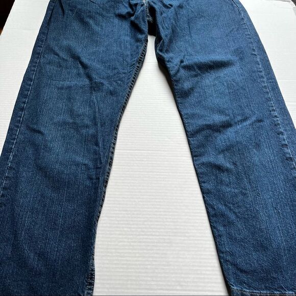 Gander Jeans Blue Men's 38x30 100% cotton 5 pocket excellent condition - Picture 8 of 9